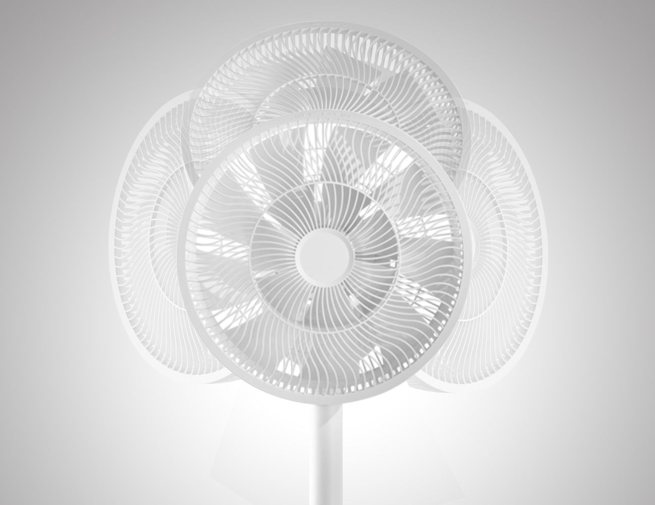 Duux Whisper Flex Smart Stand Fan - White - Good