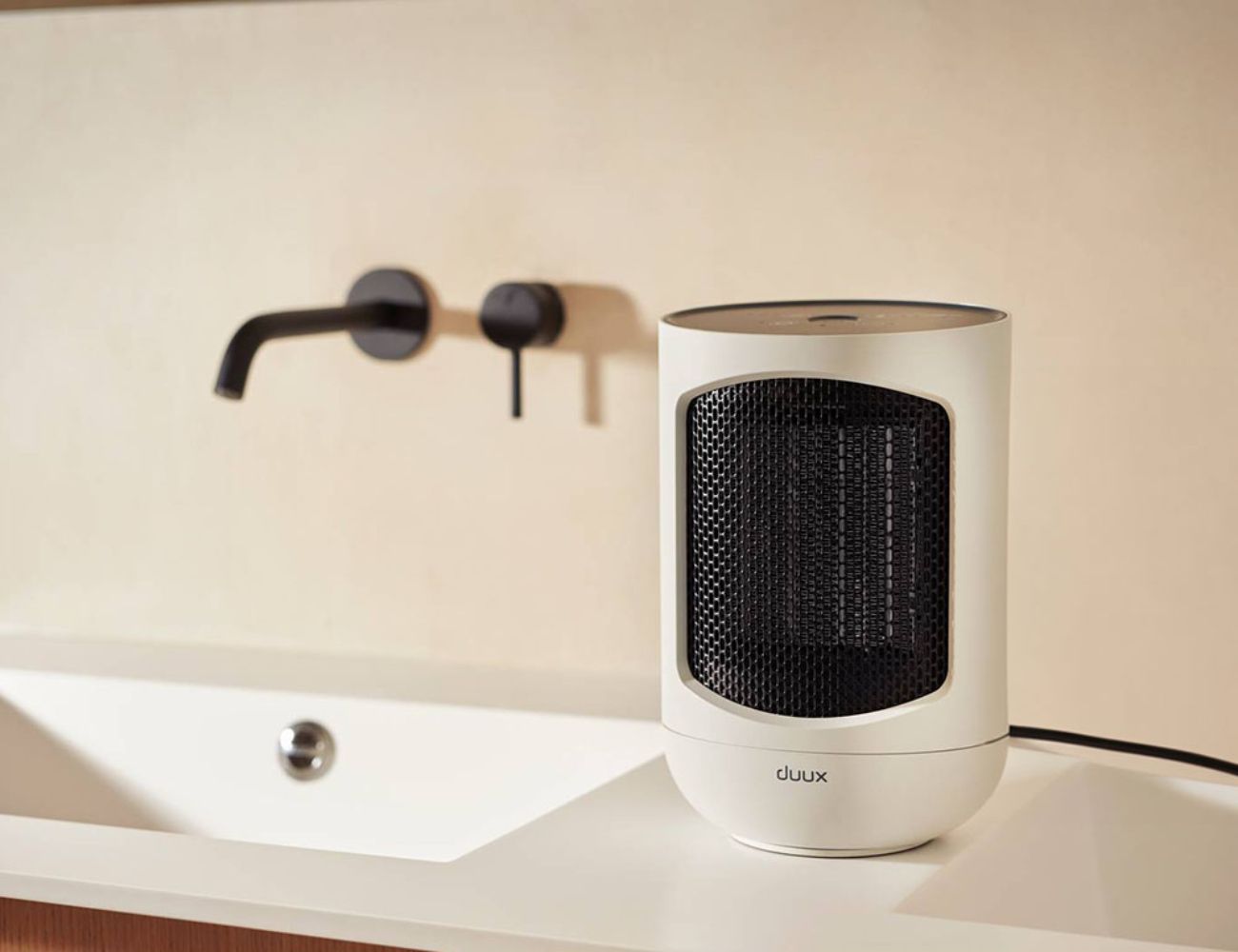 Duux Zone Personal Fan Heater - White