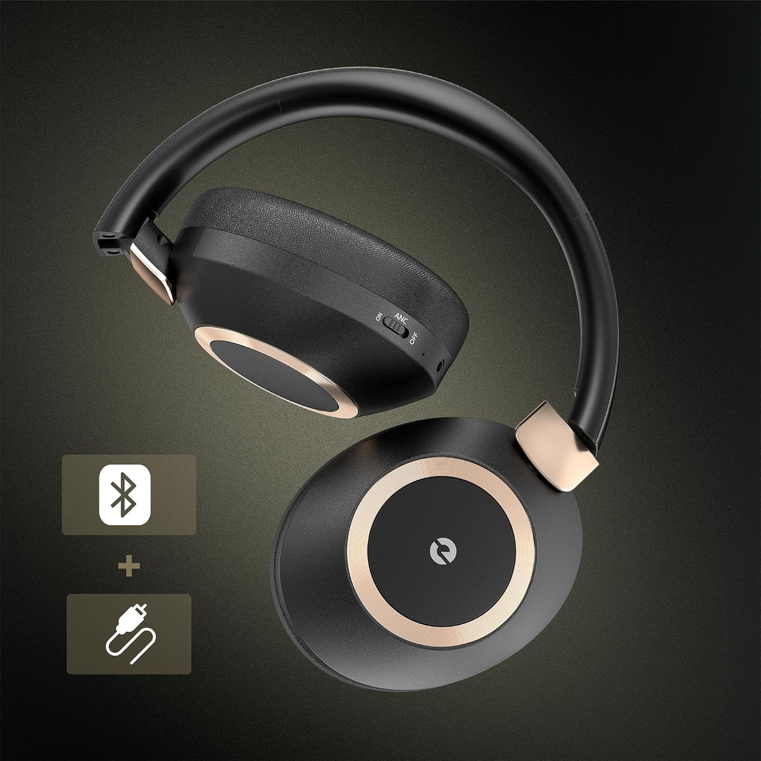 Eaorul H30 Noise Cancelling Over The Ear Headphone