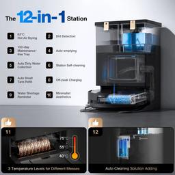 Ecovacs DEEBOT X8 PRO OMNI Robotic Vacuum & Mop