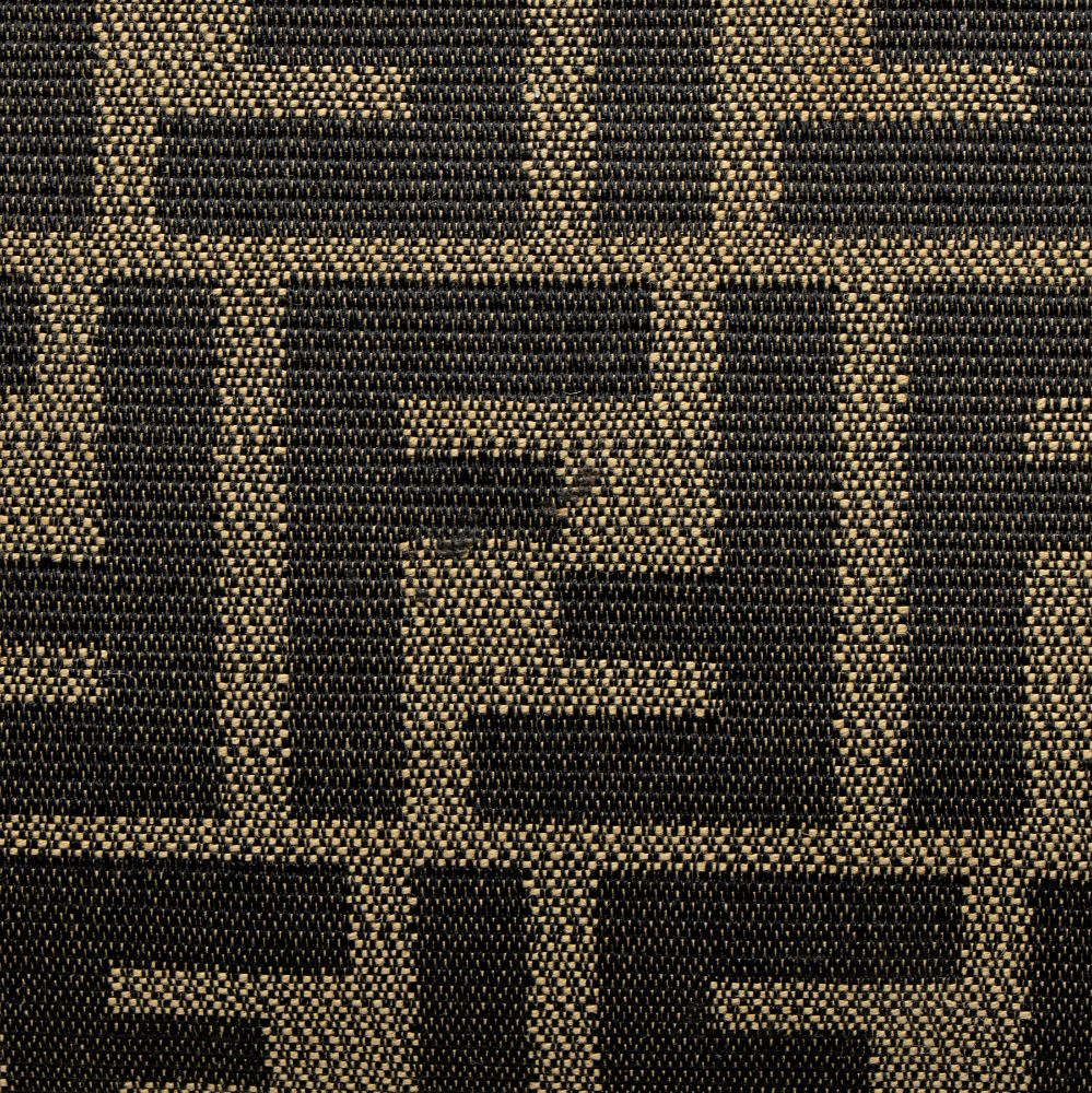 Fendi Zucca Calfskin Baguette Shoulder Bag