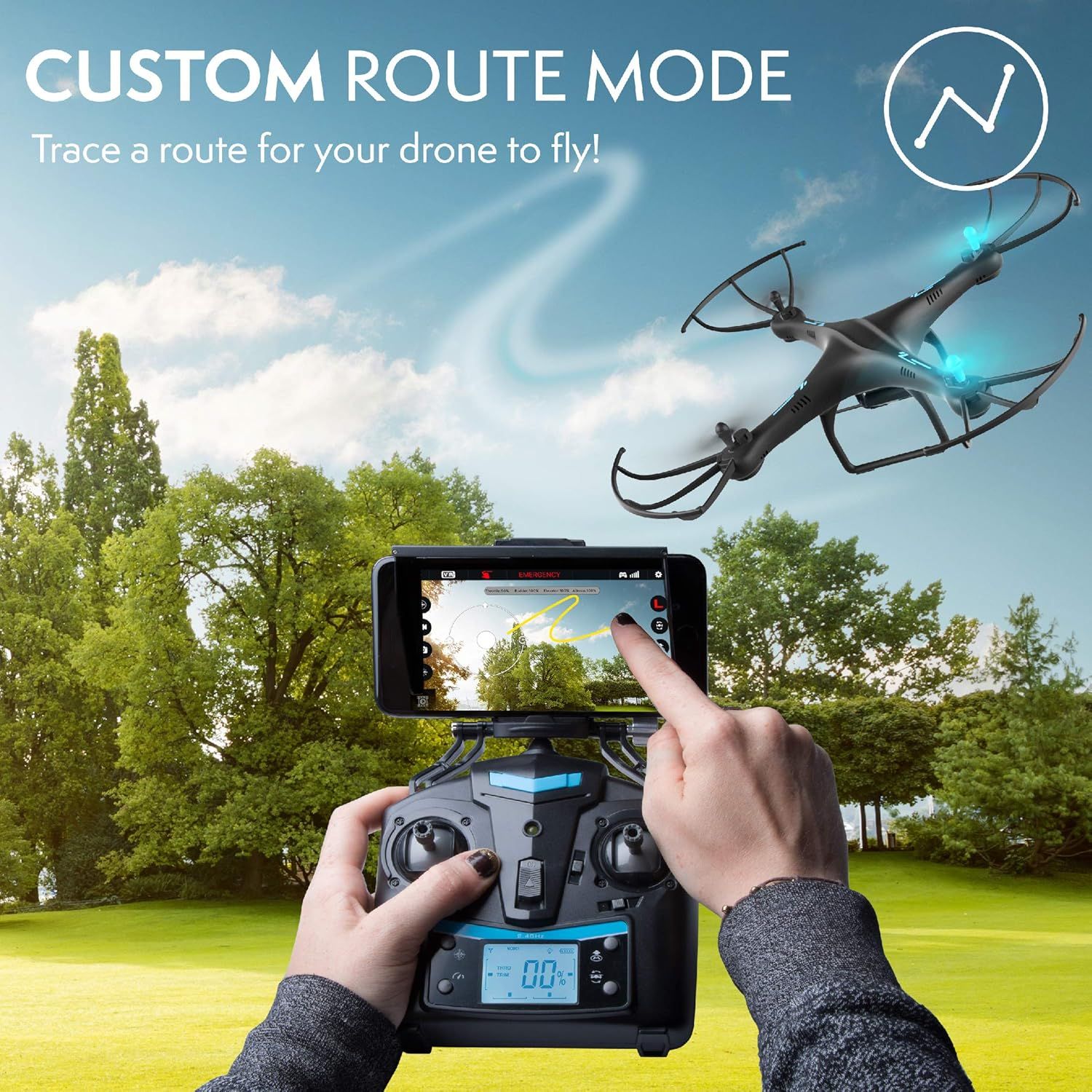 Force1 U45W FPV Drone with Camera