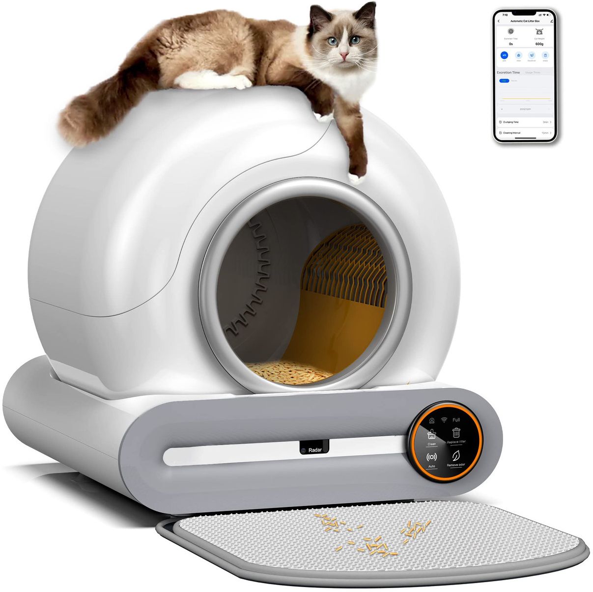 Freefa Automatic Self Cleaning Cat Litter Box 2023