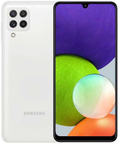 Galaxy A22 - 64GB - 4GB RAM - 2 Physical SIM - White - Unlocked