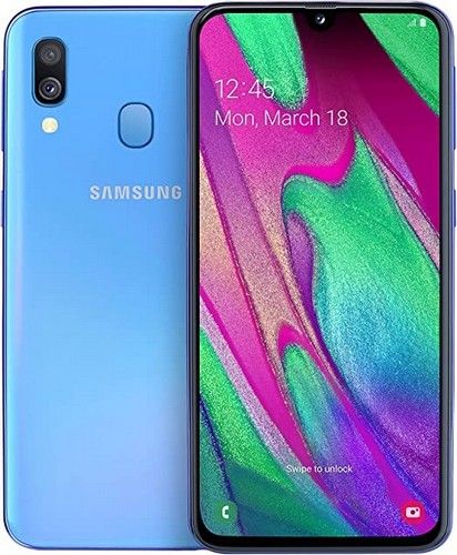 Galaxy A40 - 64GB - 2 Physical SIM - Blue - Unlocked