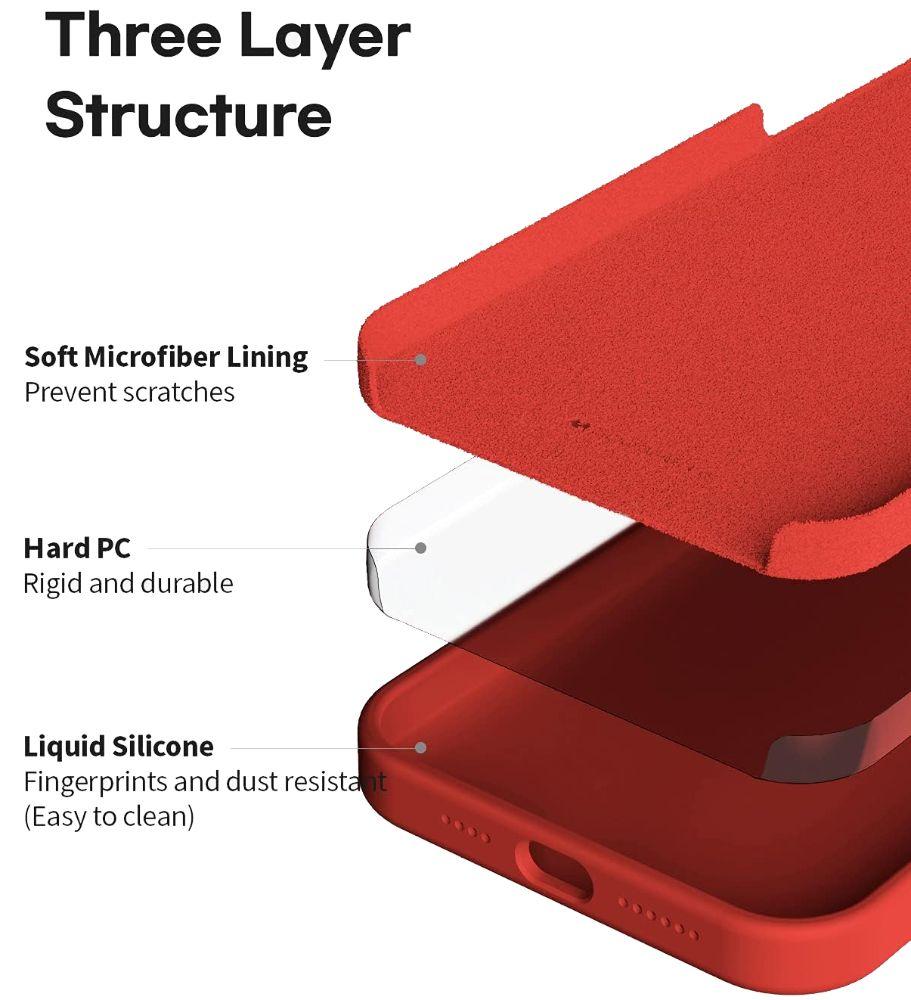 Refurbished Goospery Silicone Phone Case for iPhone 13 Pro - Reebelo United Kingdom