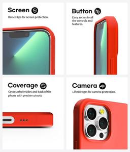 Refurbished Goospery Silicone Phone Case for iPhone 13 Pro - Reebelo United Kingdom