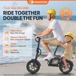 Gyrocopters PixAI Electric Foldable Cargo Bike