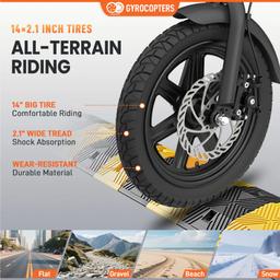 Gyrocopters PixAI Electric Foldable Cargo Bike