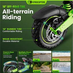 Gyrocopters Plaid 3.0 Electric Scooter