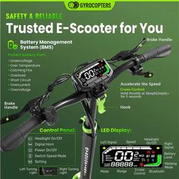 Gyrocopters Plaid 3.0 Electric Scooter