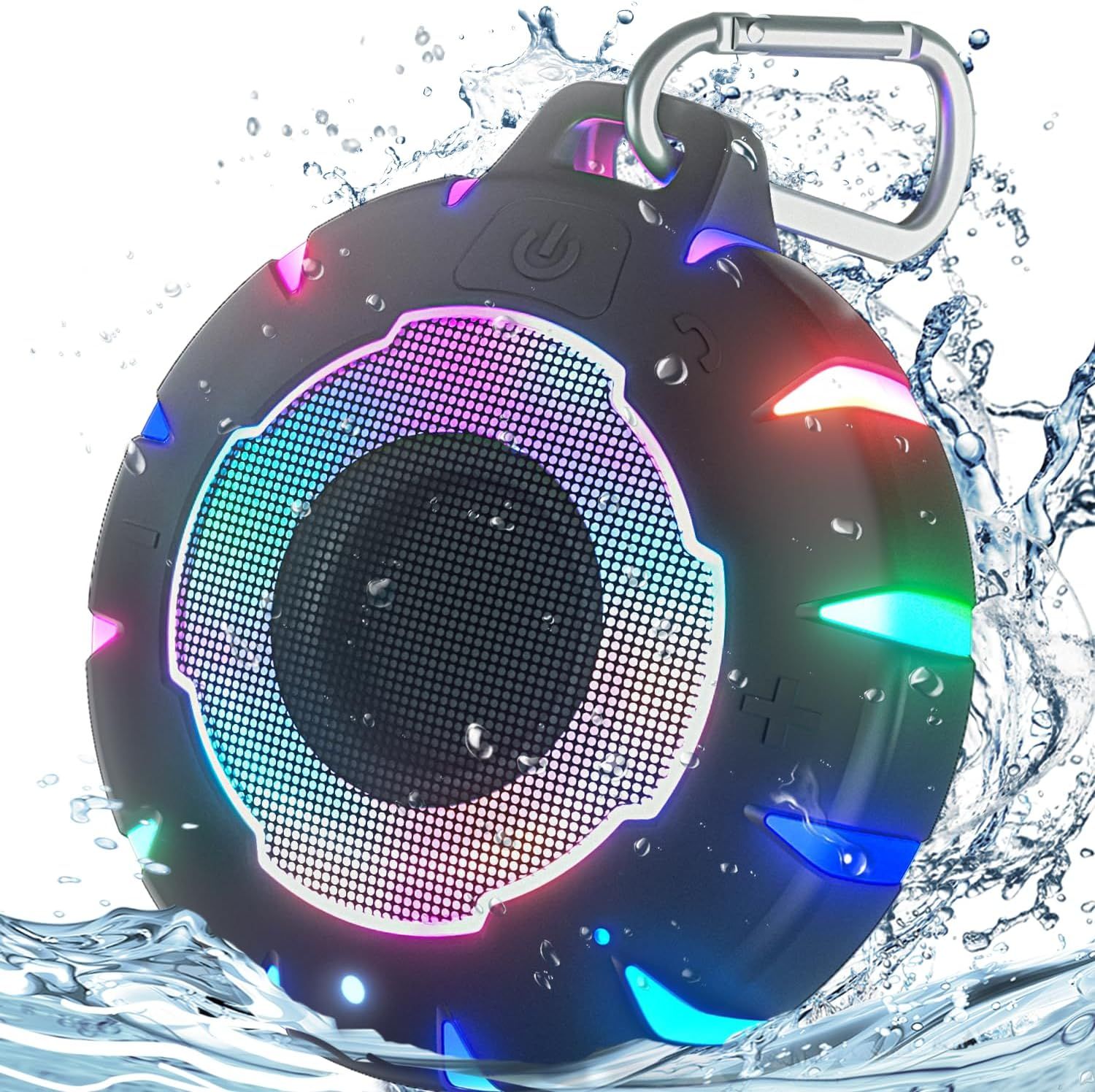 HEYSONG Waterproof Shower Bluetooth Speaker B18L