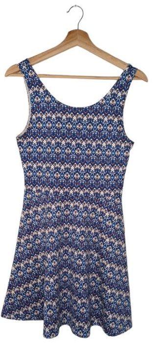H&M Patterned Mini Dress 8
