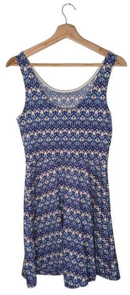 H&M Patterned Mini Dress 8
