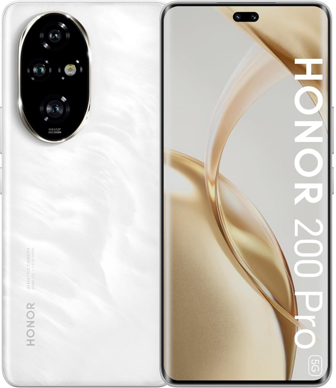 Honor 200 Pro - 512GB - 12GB RAM - Moonlight White
