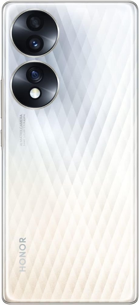 Honor 70 - 128GB - 8GB RAM - Crystal Silver - Unlocked