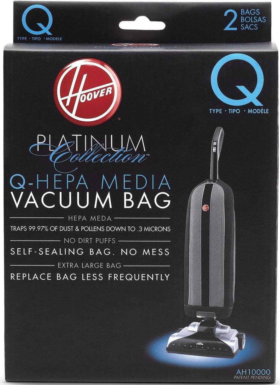 Hoover AH10000 Platinum Type-Q HEPA Vacuum Bag (2-Pack)