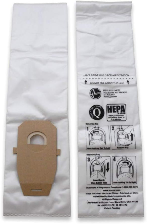Hoover AH10000 Platinum Type-Q HEPA Vacuum Bag (2-Pack)