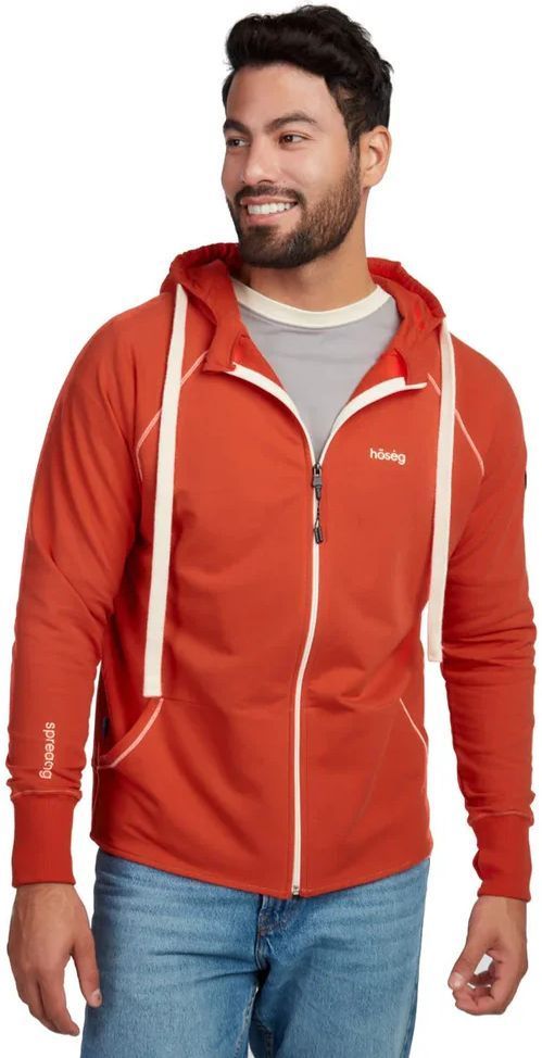 Hoseg Men's Full Zip Hoodie (L)