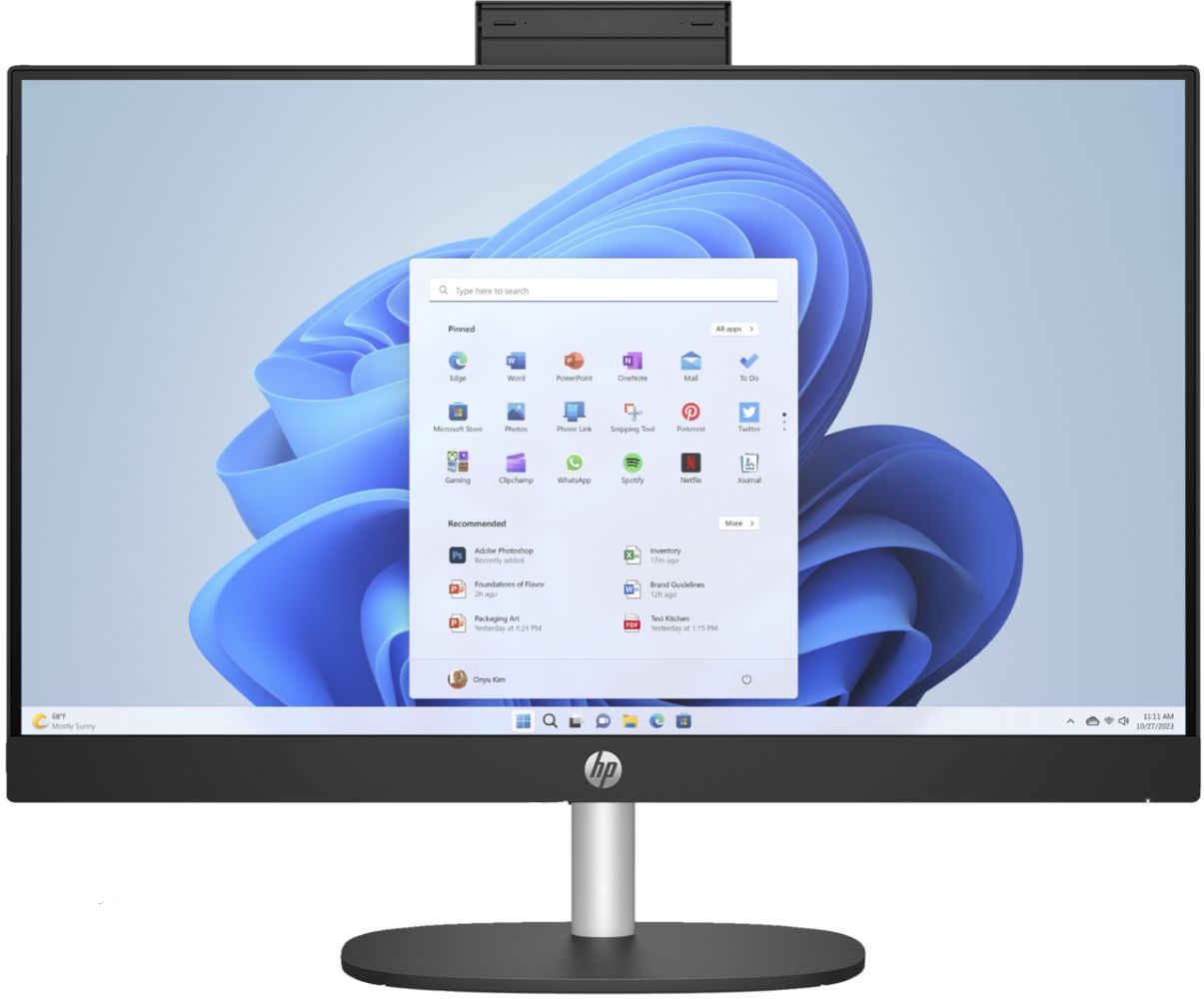 HP 27-cr1000t AIO Desktop 27"