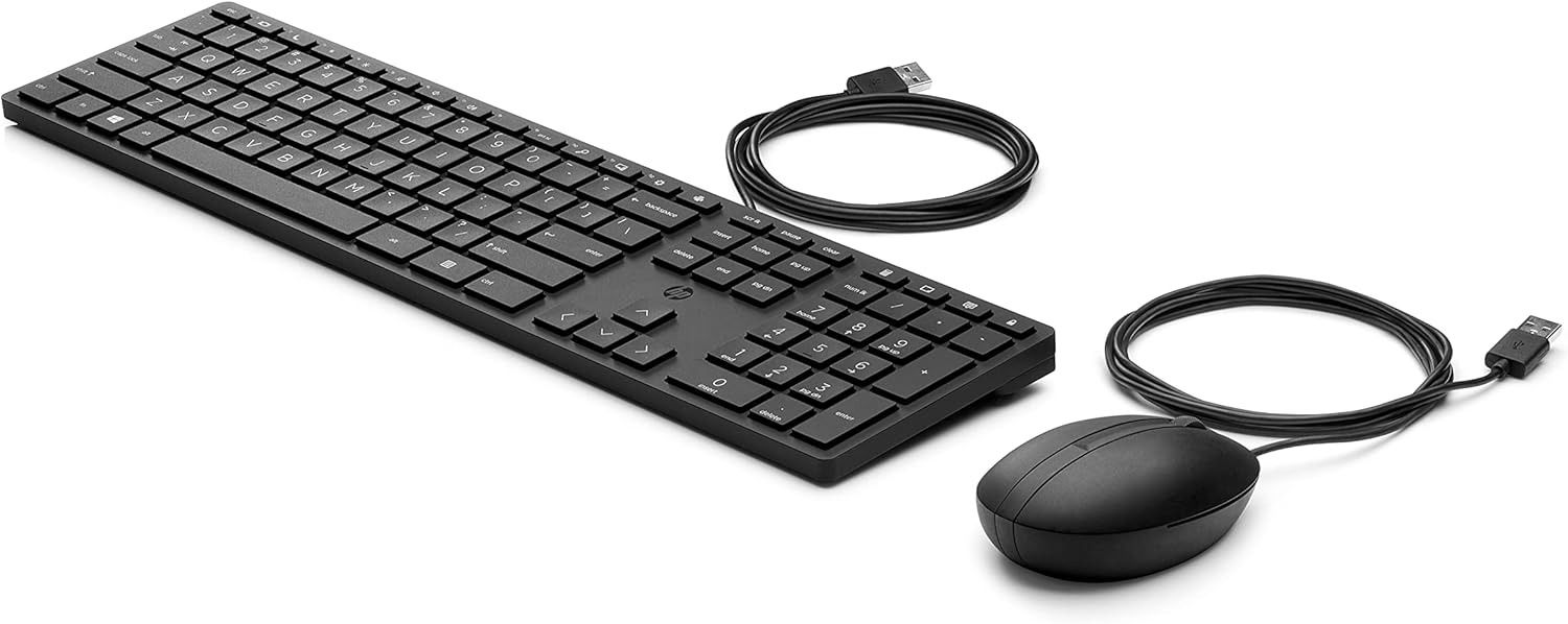 HP HP 320MK Wired Desktop Mouse and Keyboard Combo