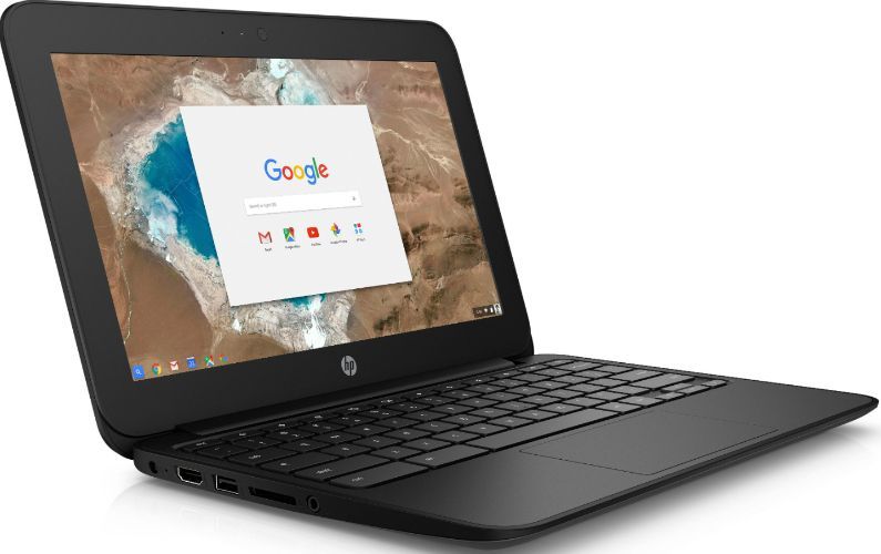 HP Chromebook 11 G5 EE Notebook PC 11.6" - Black - Intel Celeron N3060 1.6GHz - 4GB RAM - 16GB