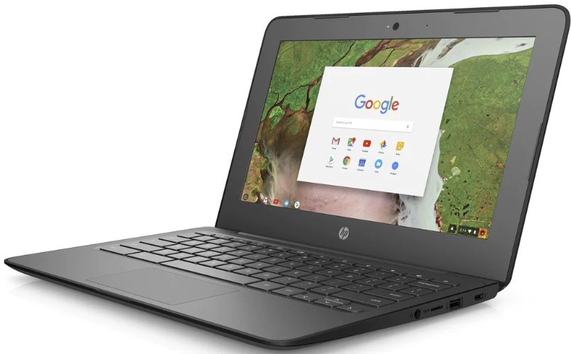 HP Chromebook 11 G6 EE Laptop 11.6" - Gray - Intel Celeron N3350 1.10GHz - 4GB RAM - 16GB