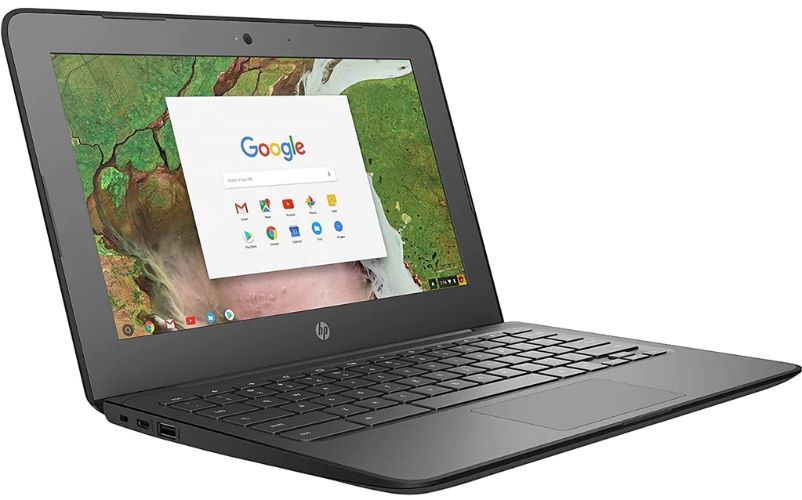 HP Chromebook 11 G6 EE Laptop 11.6" - Gray - Intel Celeron N3350 1.10GHz - 4GB RAM - 16GB
