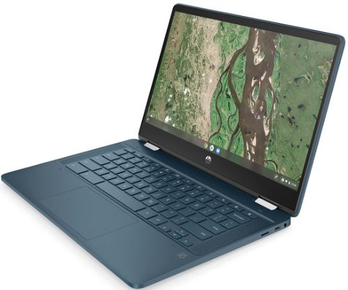 HP Chromebook x360 14a-ca0130wm 14" - Forest Teal - Intel Celeron N4120 1.10GHz - 4GB RAM - 64GB