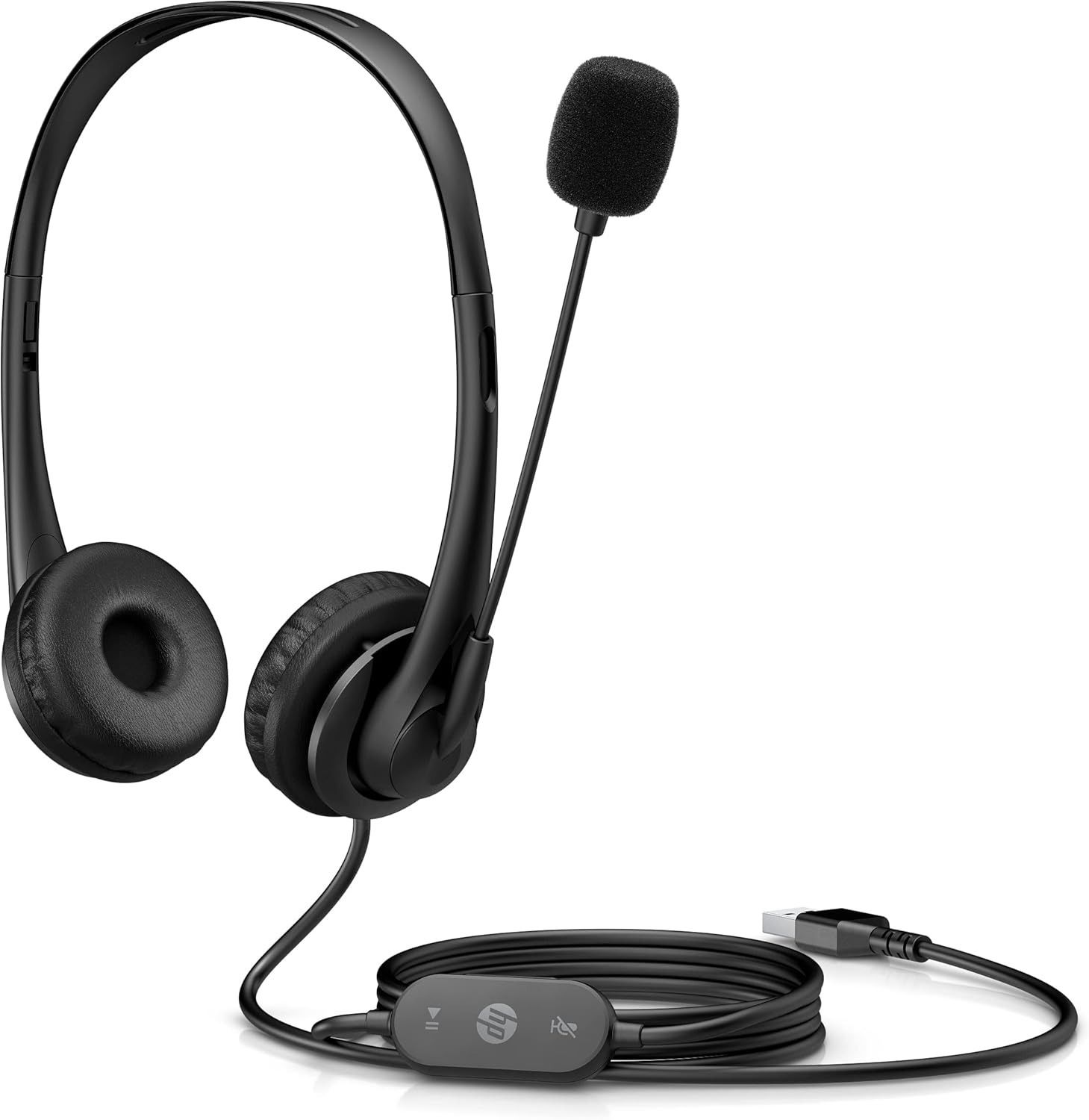 HP G2 Stereo Wired USB-A Headset