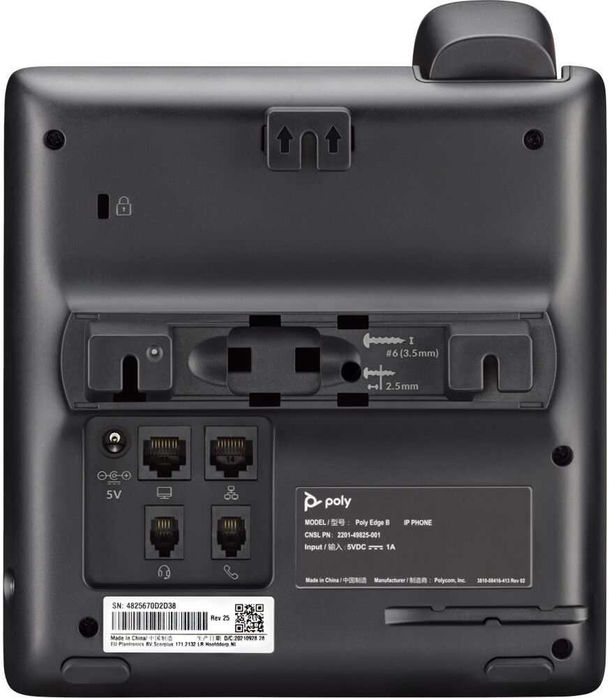 HP Poly Edge B10 IP Desk Phone with Power Supply