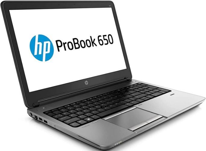 HP ProBook 650 G1 Notebook PC 14" - Silver - Intel Core i5-4210M 2.6GHz - 4GB RAM - 128GB