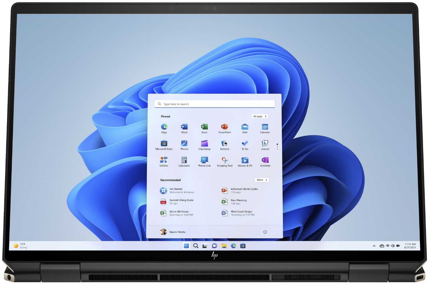 HP Spectre x360 16-aa0010ca 2-in-1 Laptop 16"