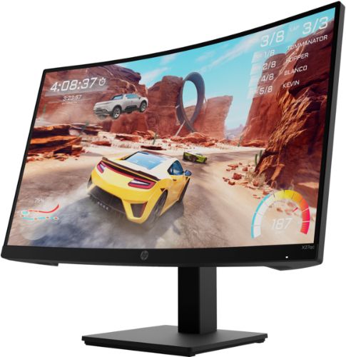 HP X27qc QHD Curved Gaming Monitor 27"