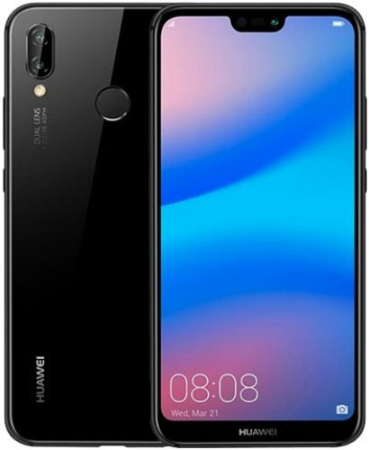 Huawei P20 Lite - 64GB - 2 Physical SIM - Midnight Black - Unlocked