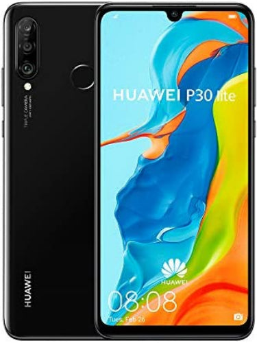 Huawei P30 Lite - 128GB - 6GB RAM - 2 Physical SIM - Midnight Black - Unlocked