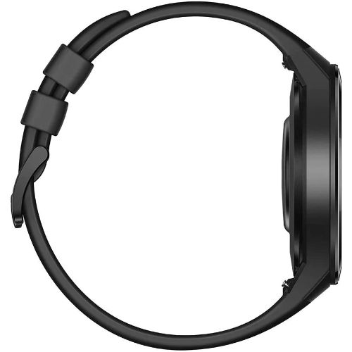 Huawei Watch GT 2e Smartwatch - 4GB - 35mm - Black Stainless Steel Case with Graphite Black Fluoroelastomer Fluoroelastomer Strap