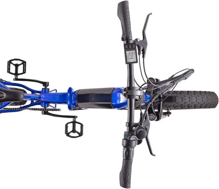Hurley Bikes Stowaway Multi-Speed Folding E-Bike
