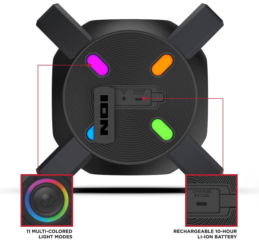 ION Audio Wave Rider X Floating Bluetooth Speaker