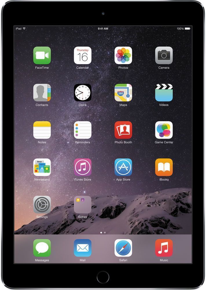iPad Air 9.7-inch (2014) 2nd Gen - 16GB - Cellular + WiFi - Space Grey