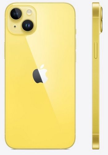 iPhone 14 - 128GB - Single Sim + eSim - Yellow - Unlocked