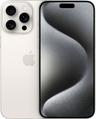 iPhone 15 Pro Max - 256GB - eSIM - White Titanium - Unlocked - Like New - Standard Battery