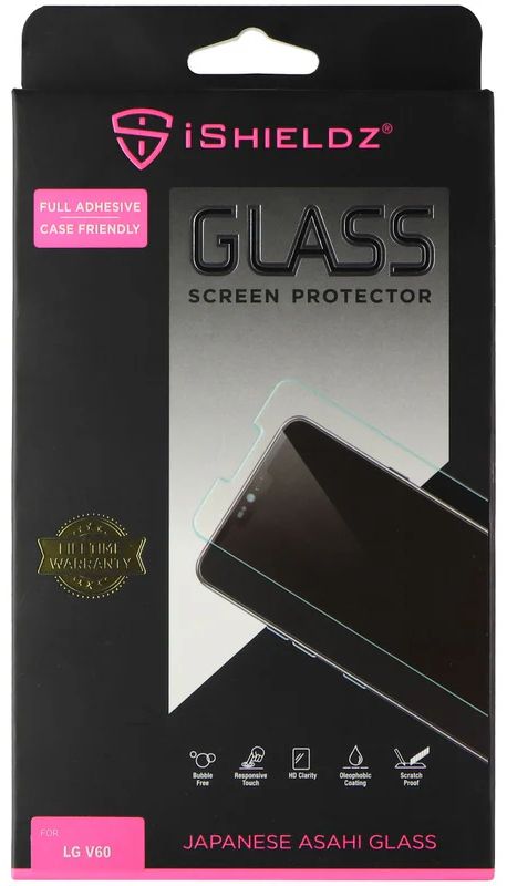 iShieldz Tempered Glass Screen Protector for LG V60