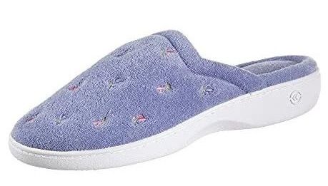 Isotoner Bedroom Slip-On with Enhanced Heel Cushion