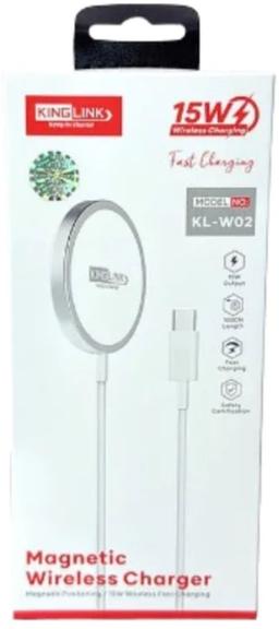 Refurbished Kinglink KLW02 15W Magnetic Wireless Charger Pad (1M) - Reebelo United Kingdom
