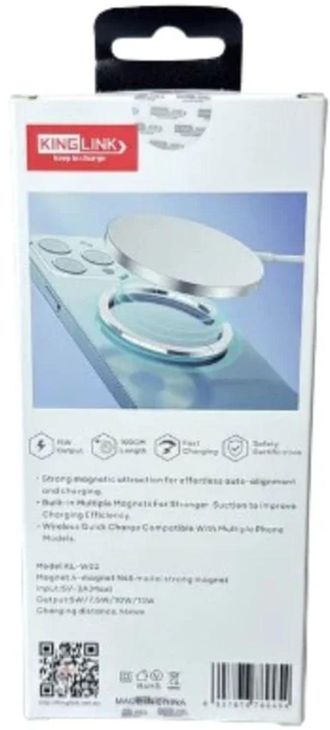Refurbished Kinglink KLW02 15W Magnetic Wireless Charger Pad (1M) - Reebelo United Kingdom