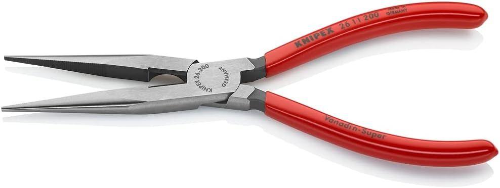 Refurbished Knipex 26 11 200 8" Long Nose Pliers with Cutter - Reebelo United Kingdom