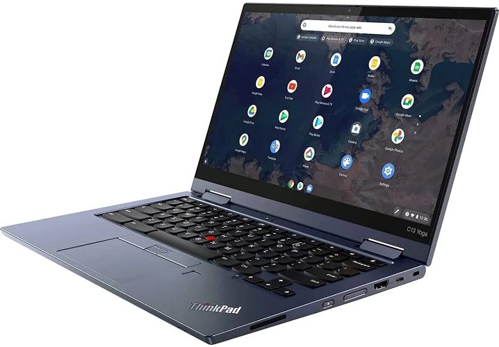 Lenovo ThinkPad C13 Yoga Chromebook Laptop 13.3" - Abyss Blue - AMD Ryzen 5 3500C 2.1GHz - 8GB RAM - 128GB