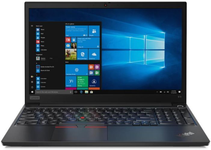 Lenovo ThinkPad E15 Laptop 15.6" - Black - Intel Core i5-10210U 1.6GHz - 8GB RAM - 256GB