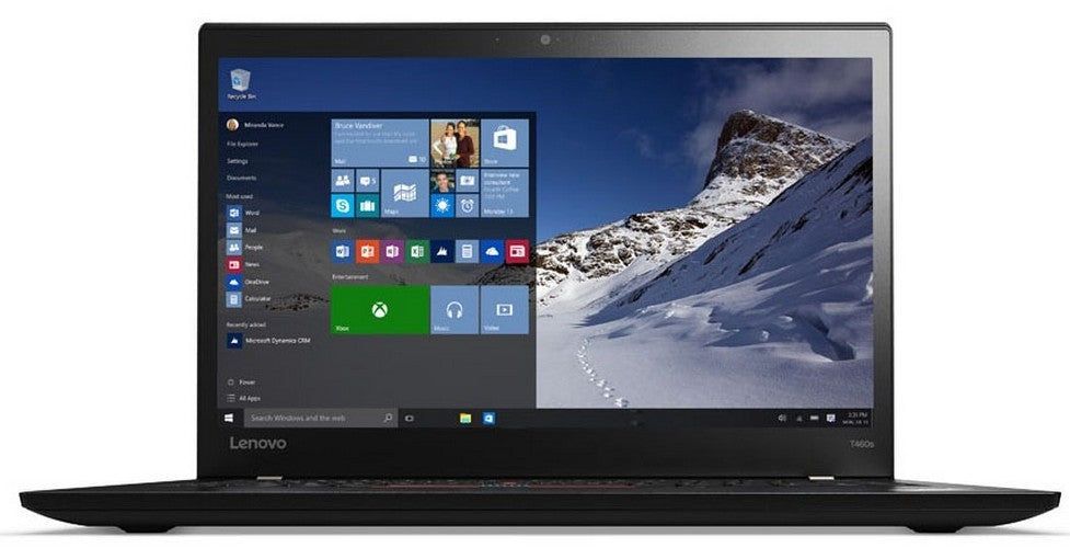 Lenovo ThinkPad T460s Laptop 14" - Black - Intel Core i7-6600U 2.6GHz - 8GB RAM - 128GB